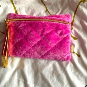 New Ipsy Pink and Gold Makeup and Accessory Bag​​